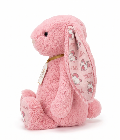 'Its so Fluffy' Pink Bunny