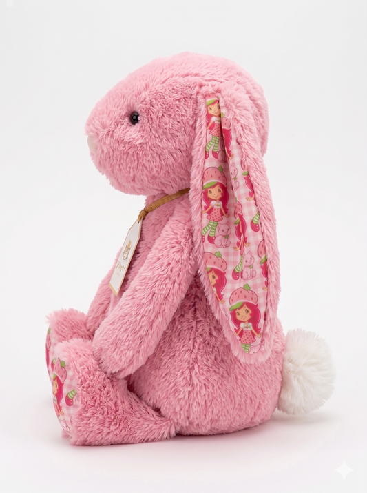 'Strawberry Cake' Pink Bunny